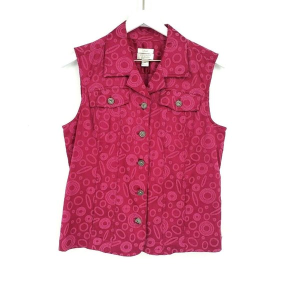 Christopher & Banks Jackets & Blazers - Christopher & Banks Stretch Tank Top Vest Size M